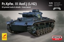 Attack | 72976 | Pz.Kpfw. III Ausf.J (L/42) | 1:72