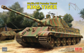 RFM | 5164 | King Tiger Porsche Turret with Crane | 1:35