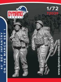 Dynamo | 72039 | 1940 - BEF Infantry on the March No.1 | 1:72