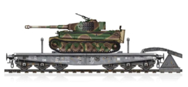 HobbyBoss | 82934 | Schwere Plattformwagen SSyms80 & Pz.KpfwVI Ausf E Tiger | 1:72