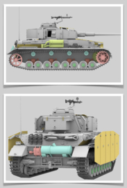 Rye Field Model | 5046 | Panzerkampfwagen IV Ausf.H Sd.Kfz.161/1 early | 1:35