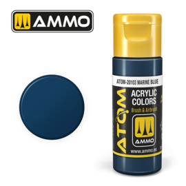 AMMO | 20103 | ATOM COLOR Marine Blue