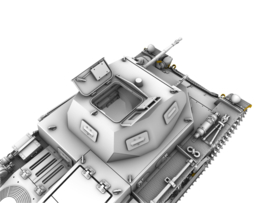 IBG | 35078 | Pz.Kpfw. II Ausf. a3 German Light Tank | 1:35