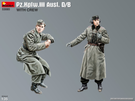 MiniArt | 53085 | Pz.Kfw. III Ausf. D/B with Crew | 1:35