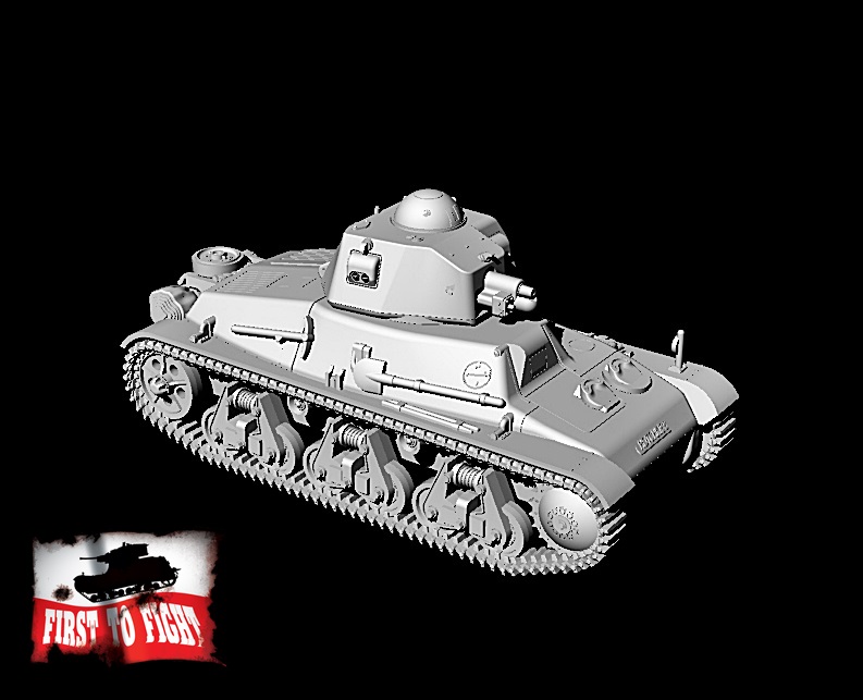 FTF | 080 | Hotchkiss H35 light tank (early version) | 1:72