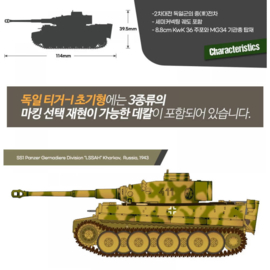 Academy | 13422 | German Tiger-I ver. Early | 1:72