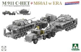 Takom | 5024X | M911 C-HET w/ M747 + M60A1 w/ ERA - Limited Edition | 1:72