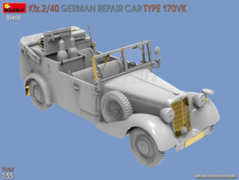 MiniArt | 35495 | Kfz.2/40 German Repair Car Type 170VK | 1:35