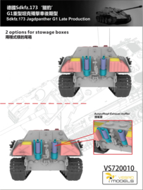 Vespid models | VS720010 | SdKfz.173 G1 Jagdpanther Late Production | 1:72