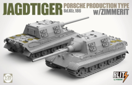 Takom | 8012 | Jagdtiger Sd.Kfz. 186 Porsche Production type w/Zimmerit | 1:35