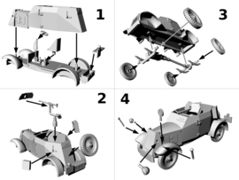 FTF | 006 | Kfz. 13 – German reconnaissance vehicle | 1:72