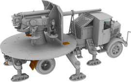IBG | 72096 | Italian Autocannone 3Ro with 90/53 90mm AA Gun | 1:72