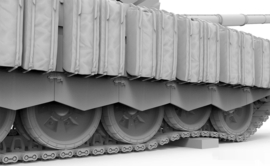 Meng | TS053 | Russian T-72B3M w/ KMT-8 Mine Clearing System | 1:35