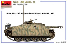 MiniArt | 72115 | StuH 42 Ausf. G Mid Production | 1:72