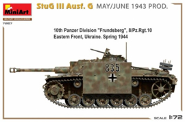 MiniArt | 72107 | StuG III Ausf. G May/June 1943 Prod. | 1:72
