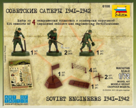 Zvezda | 6108 | Soviet Engineers 1941-1942 | 1:72