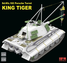 RFM | 5164 | King Tiger Porsche Turret with Crane | 1:35