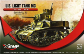 Mirage | 726073 | U.S. light tank M3 | 1:72