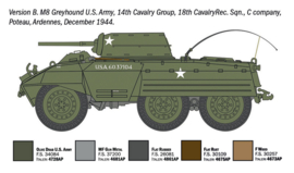 Italeri | 7087 | M8 Greyhound / M20 | 1:72