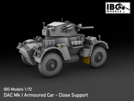IBG | 72147 | DAC Mk.I Close Support - British Armoured Car | 1:72