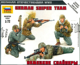 Zvezda | 6217 | German sniper team | 1:72