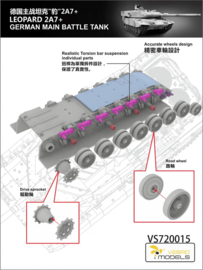 Vespid | 720015 | Leopard 2a7+ German MBT | 1:72