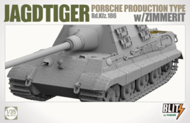 Takom | 8012 | Jagdtiger Sd.Kfz. 186 Porsche Production type w/Zimmerit | 1:35