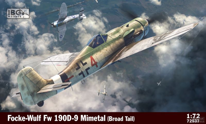 IBG | 72537 | Focke-Wulf Fw 190D-9 Mimetal (Broad Tail) | 1:72