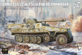 Border Model | BT-043 | Sd.Kfz.251/22 w 7.5cm PaK 40 "Pakwagen" | 1:35