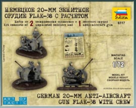 Zvezda | 6117 | Flak-38 and crew | 1:72