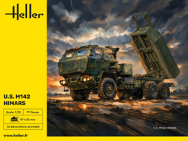 Heller | 30806 | U.S. M142 HIMARS (High Mobility Artillery Rocket System) | 1:72