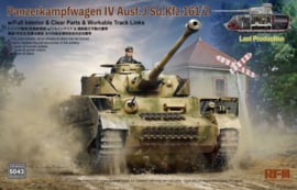 RFM | 5043 | SD.KFZ161/2 Panzer IV ausf.J FULL INTERIOR | 1:35