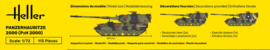 Heller | 30803 | Panzerhaubitze 2000 (PzH 2000) | 1:72