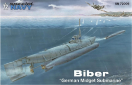Special Navy | SN72006 | Biber midget submarine | 1:72