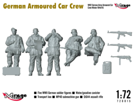 Mirage | 720015 | German Armoured Car Crew Winter 1944/45 | 1:72
