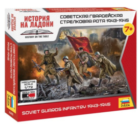 Zvezda | 6293 | Zoviet guards infantry 43-45 | 1:72