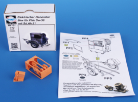Planet Models | MV131 | Elektrischer Generator 8kw für Flak Sw-36 | 1:72