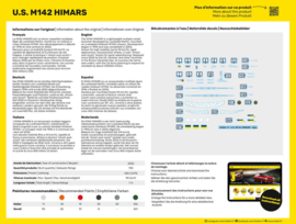 Heller | 30806 | U.S. M142 HIMARS (High Mobility Artillery Rocket System) | 1:72
