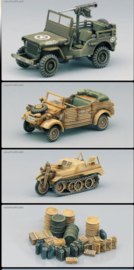 Academy | 13416 | Light Vehicles Of Allied & Axis During WWII | 1:72