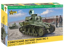 Zvezda | 3716 | Soviet Light Tank MS-1 | 1:35