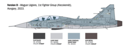 Italeri | 91216 | JAS-39D Gripen twin seater | 1:72