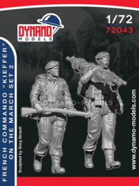 Dynamo | 72043 | French Commando "Kieffer" Normandy 1944 set 2 | 1:72