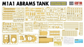 RFM | 5120 | M1A1 Abram Tank (Ukraine Update Version) | 1:35