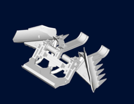 Trumpeter | 07280 | M1 Panther II Mine Clearing Tank | 1:72