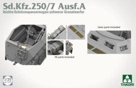 Takom | 2212 | Sd.Kfz.250/7 Ausf.A Schützenpanzerwagen Granatwerfer (81 mm mortar) | 1:35