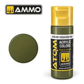 AMMO | 20071 | ATOM COLOR Russian Green 4BO