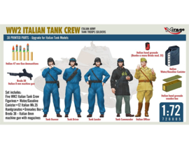 Mirage | 720005 | WW2 Italian Tank Crew | 1:72