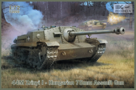 IBG | 72050 | Hungarian 44M Zrinyi I - 75mm Assault Gun | 1:72