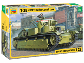 Zvezda | 3694 | Soviet Medium Tank T-28 | 1:35