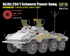 RFM | 5154 | Sd.Kfz. 234/1 schwerer Pz.Spähwagen Full Interior | 1:35
